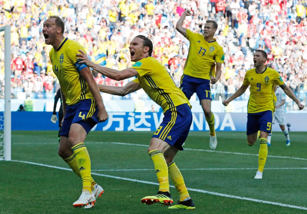Suecia derrota por la mínima a Corea del Sur