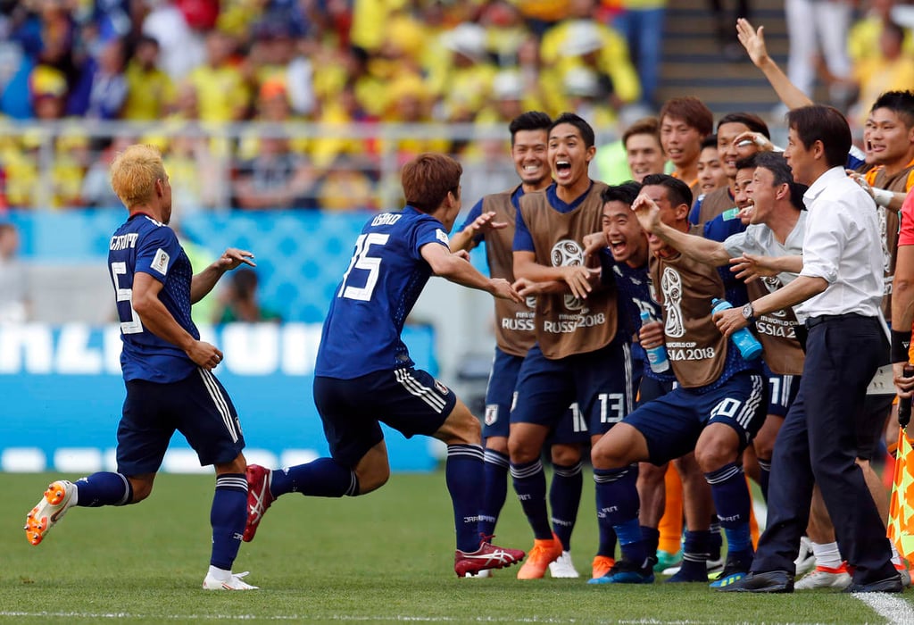 Japón sorprende a Colombia y gana en el grupo H