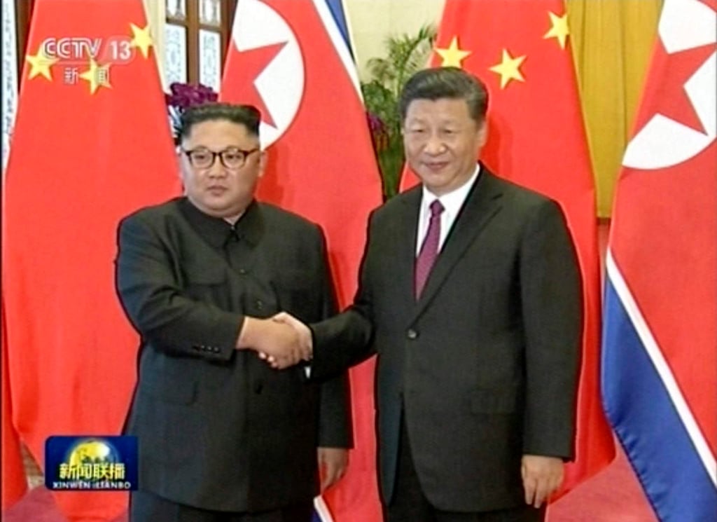 Kim Jong-un se reúne con el presidente chino en Beijing
