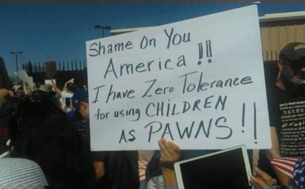 Protestan en El Paso por política de separación de familias