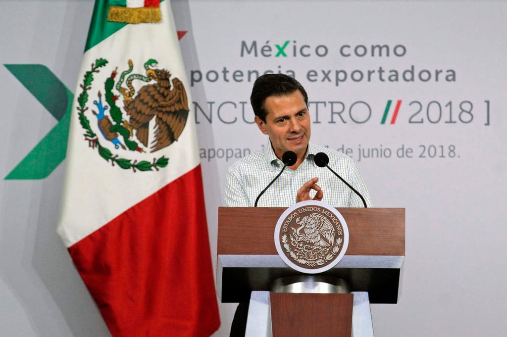 'Falaz', alcanzar 'la autosuficiencia' alimentaria, dice Peña Nieto
