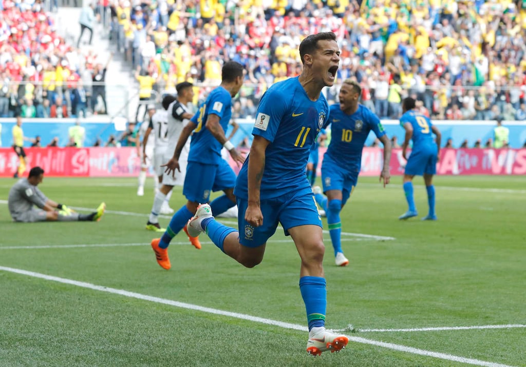 Brasil derrota a Costa Rica y lo elimina del Mundial
