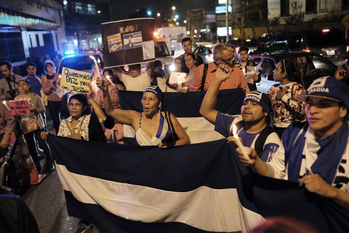 Represión en Nicaragua causa 212 muertos