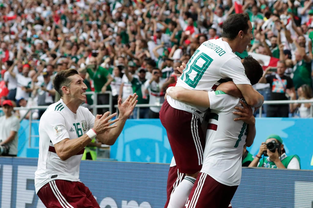 Con goles de Vela y 'Chicharito', México se impone 2-1 a Corea del Sur