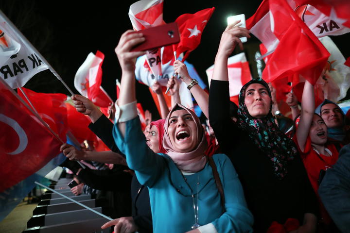 Reconocen la victoria de Erdogan