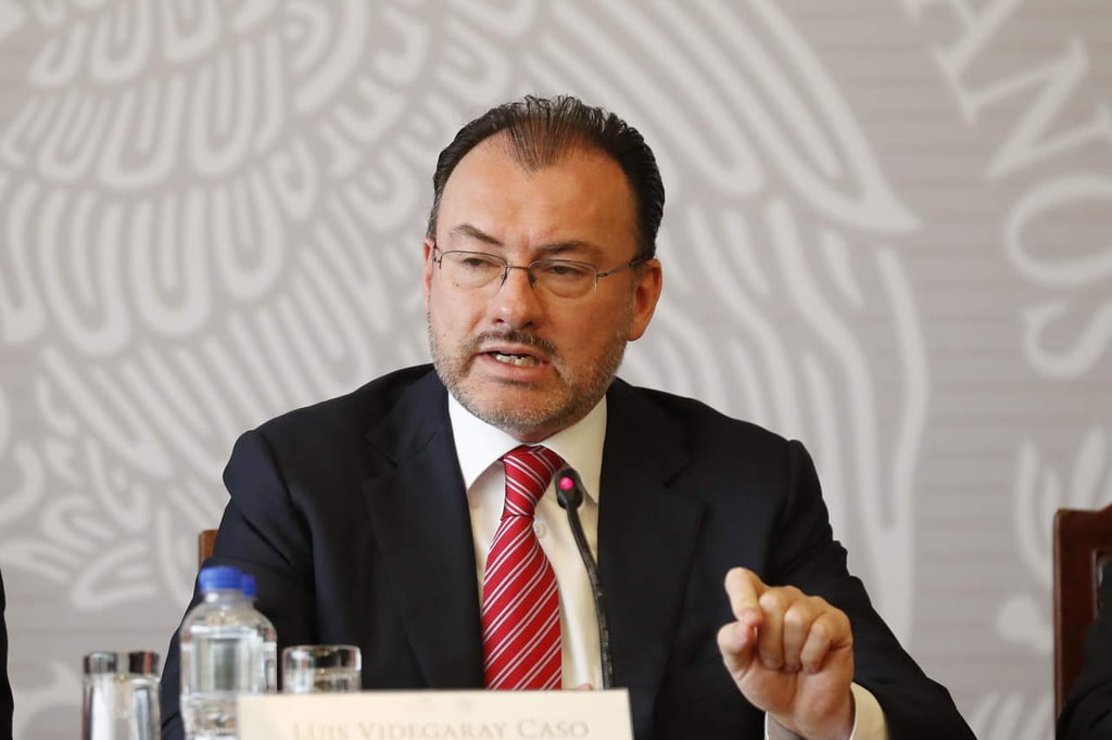 Videgaray expondrá en EU posición de México sobre separación familiar