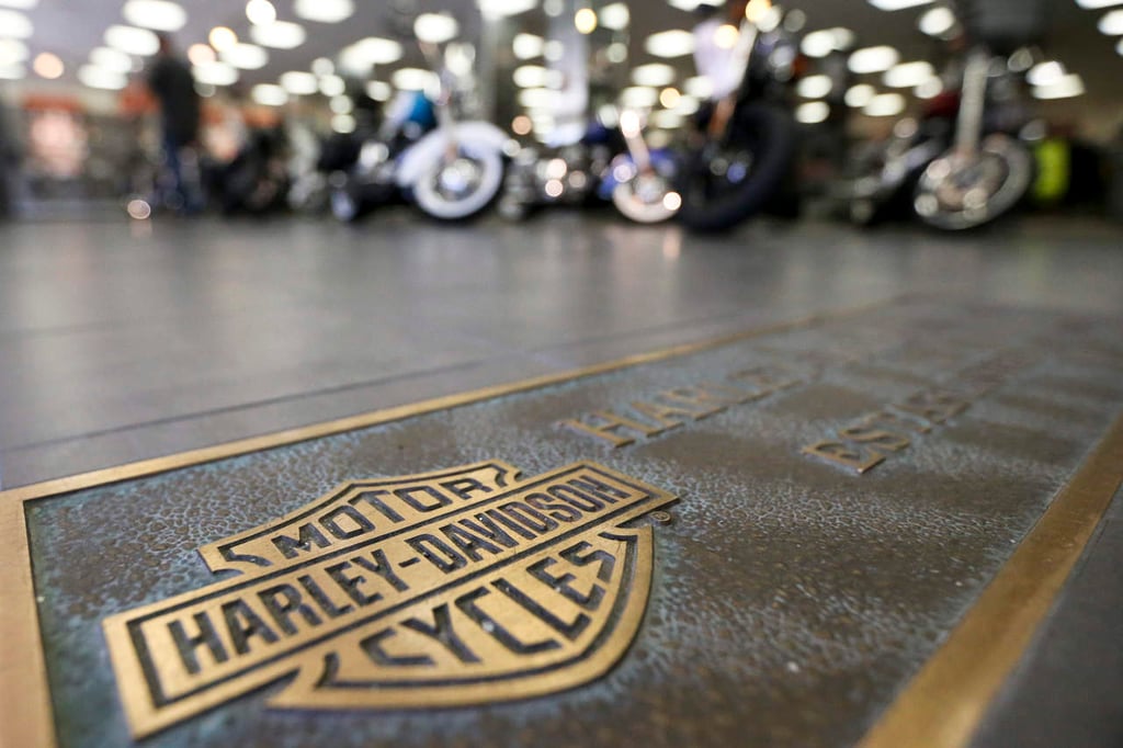 Amenaza Trump con 'gran impuesto' a Harley-Davidson
