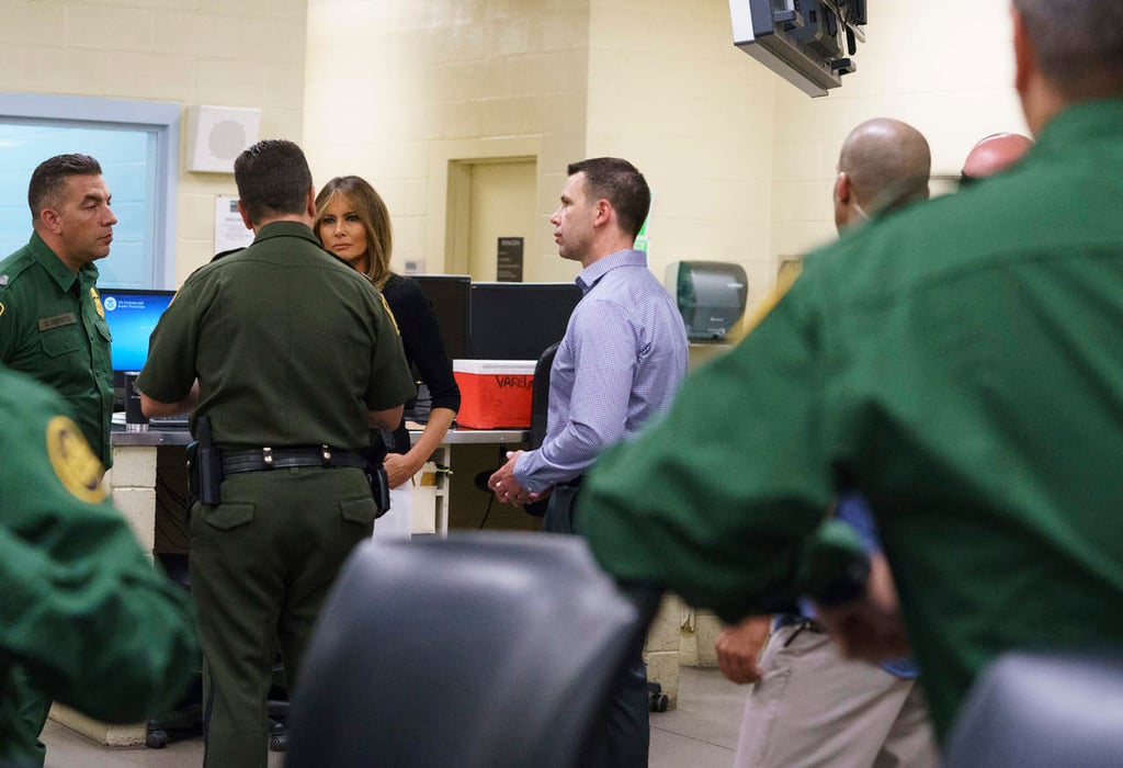 Realiza Melania Trump nueva visita a la frontera con México