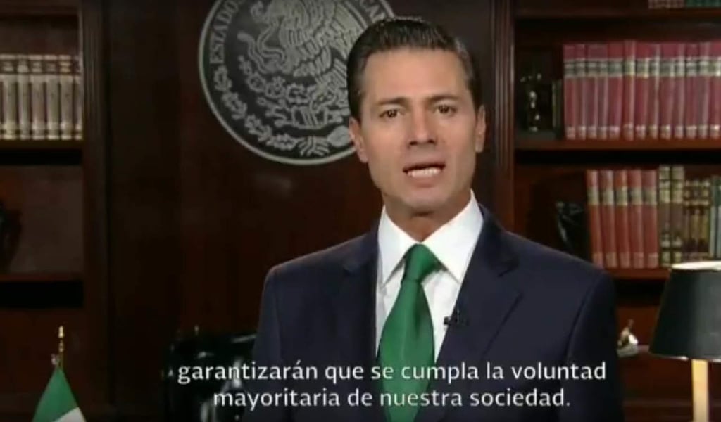 Peña Nieto reconoce resultados de conteo rápido que dan triunfo a AMLO