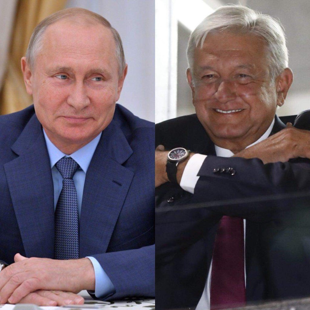 Putin se suma a felicitaciones a López Obrador