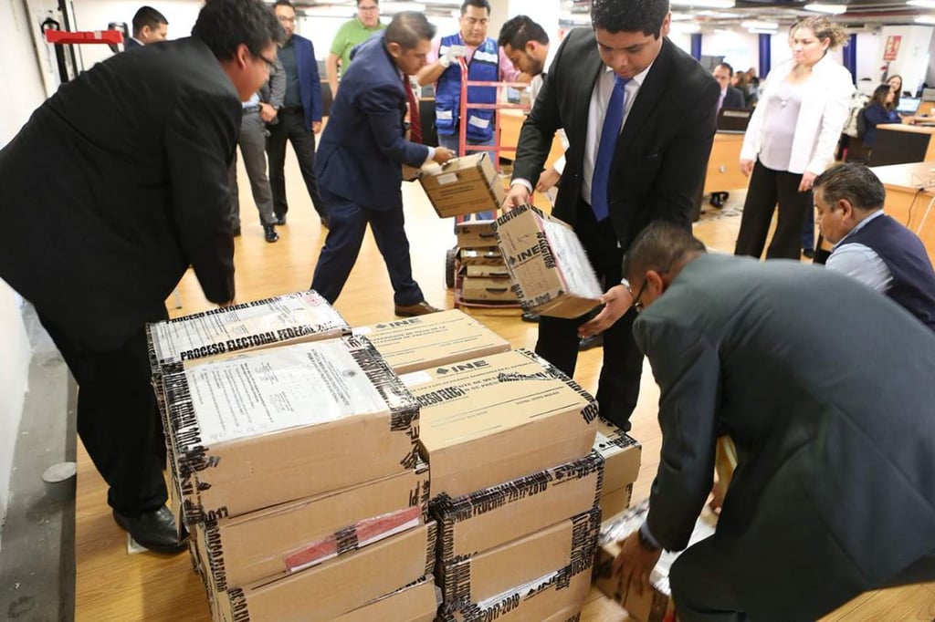 Recibe TEPJF paquetes electorales de votos de mexicanos en el extranjero