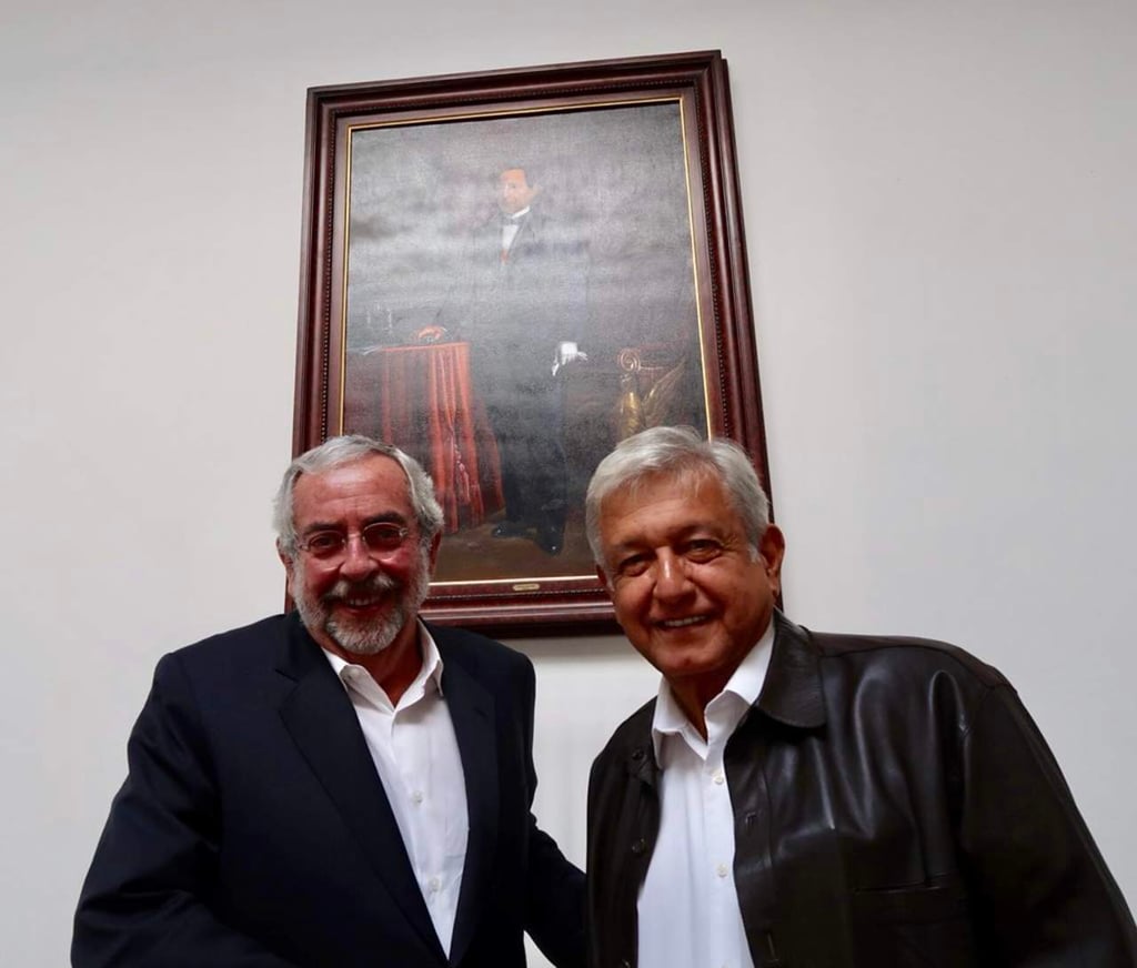 Se reúne AMLO con Enrique Graue, rector de UNAM