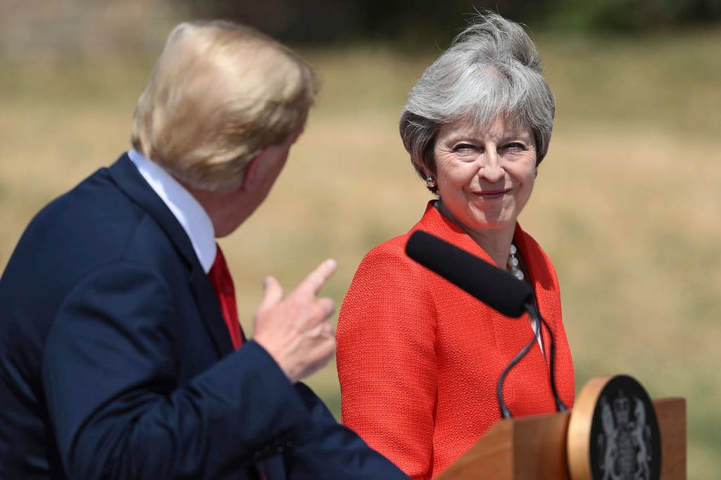 Asegura May que tras el 'brexit' perseguirá un 'ambicioso' acuerdo con Trump