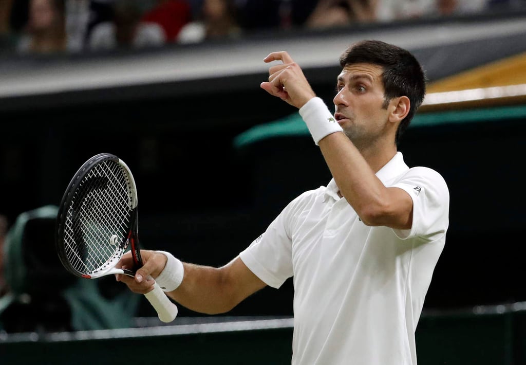 Se queda Djokovic a un set de su quinta final en Wimbledon