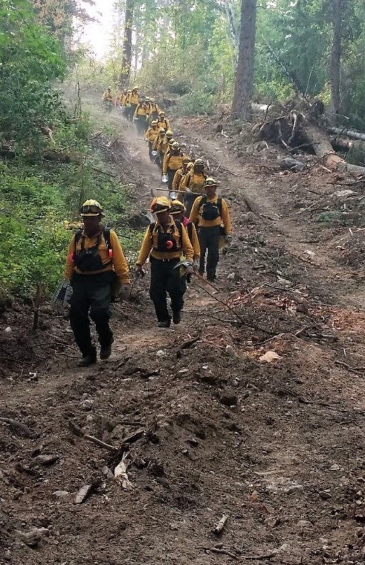 Movilizan brigada contra incendios hasta Canadá