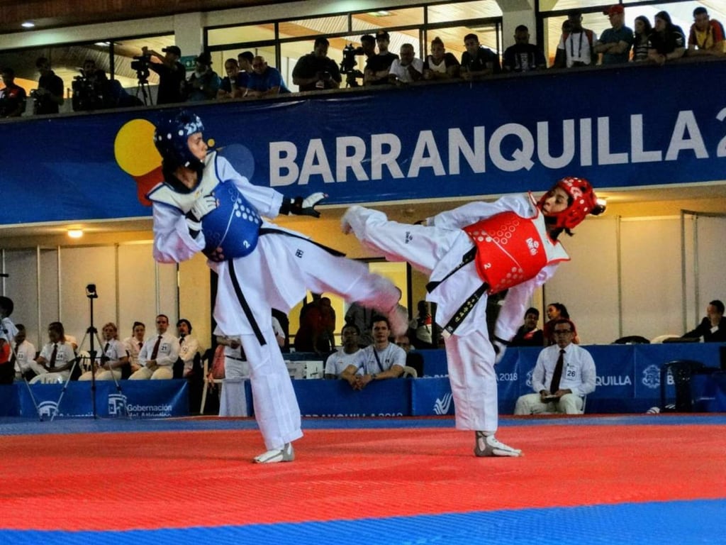 Brenda Costa Rica se queda con plata en taekwondo de JCC 2018