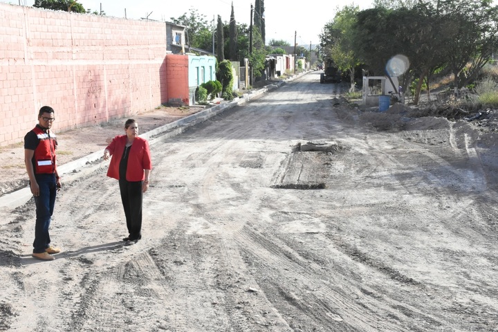 Lleva pavimentación un 70% de avance