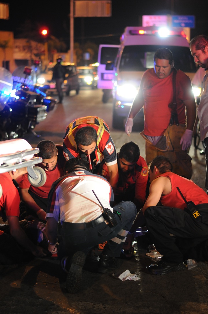 En pocas horas, 8 lesionados en la ciudad tras choques