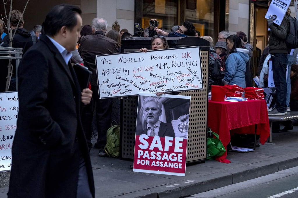 Solicita Assange ayuda a Australia por temor a extradición