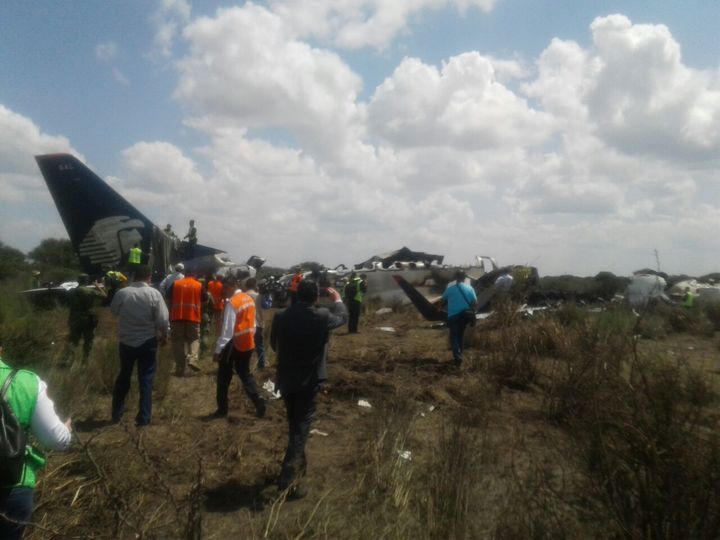 Cajas negras, intactas: Aeroméxico