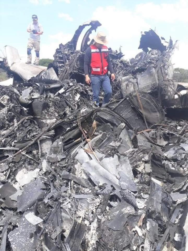 Inicia lectura de información del vuelo accidentado en Durango