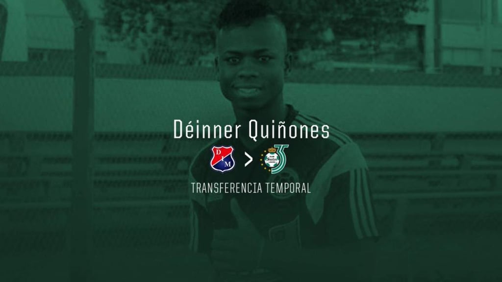 Déinner Quiñones llega para reforzar a Santos