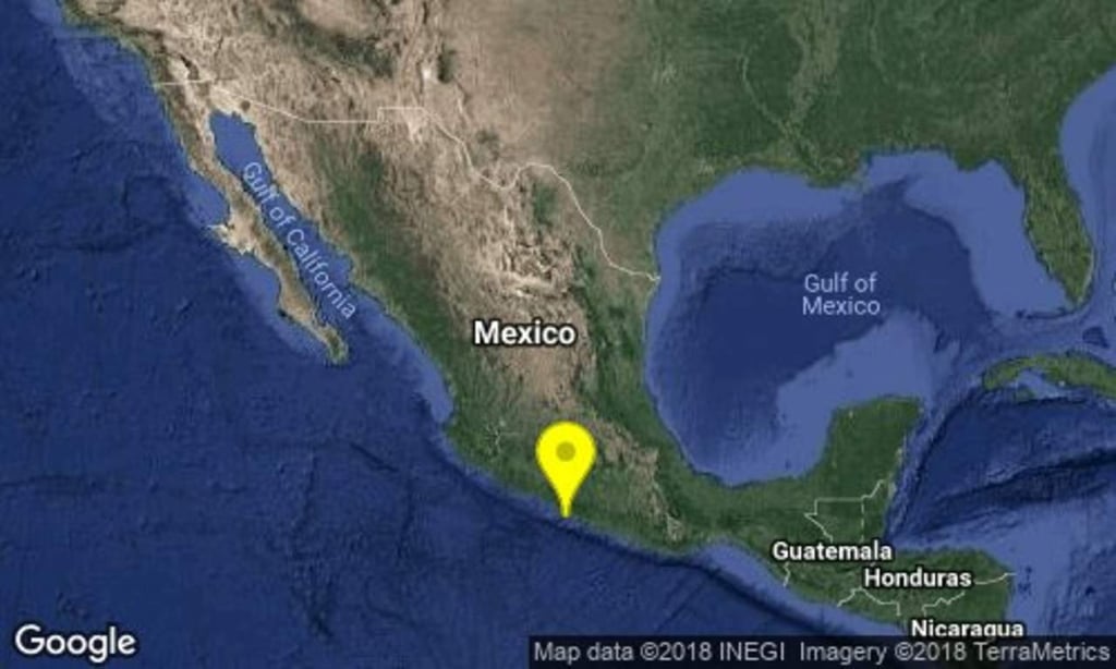 Se registra sismo de 5.2 grados en Tecpan, Guerrero