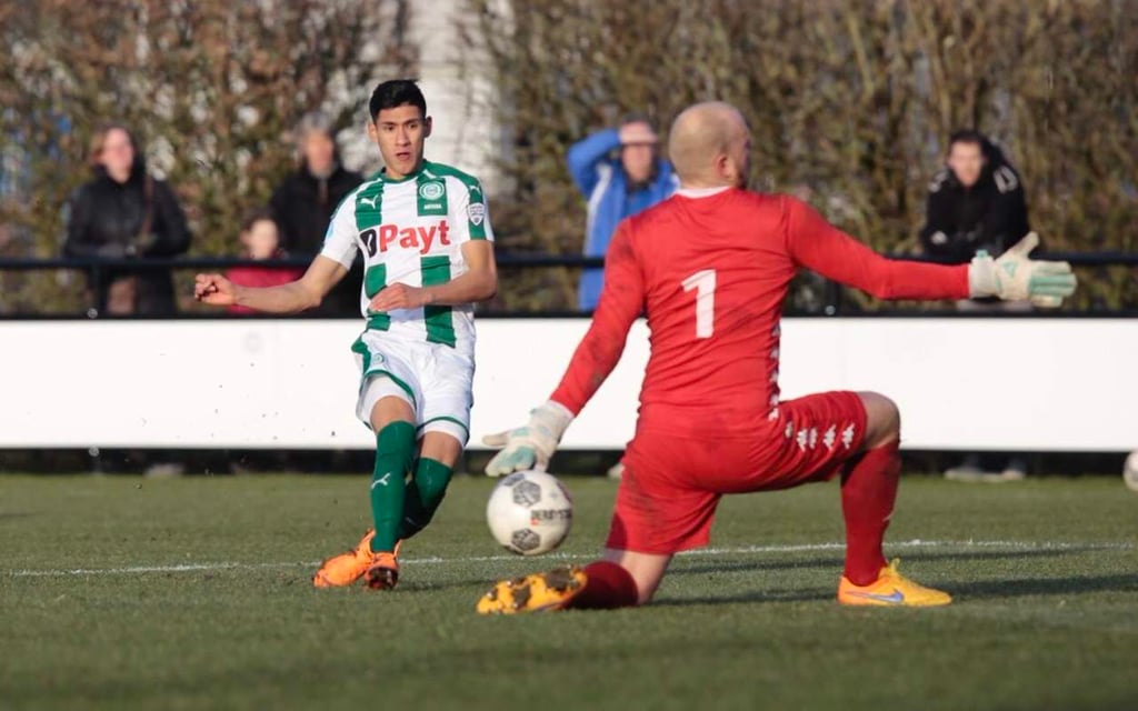 Antuna disputa minutos en derrota del Groningen