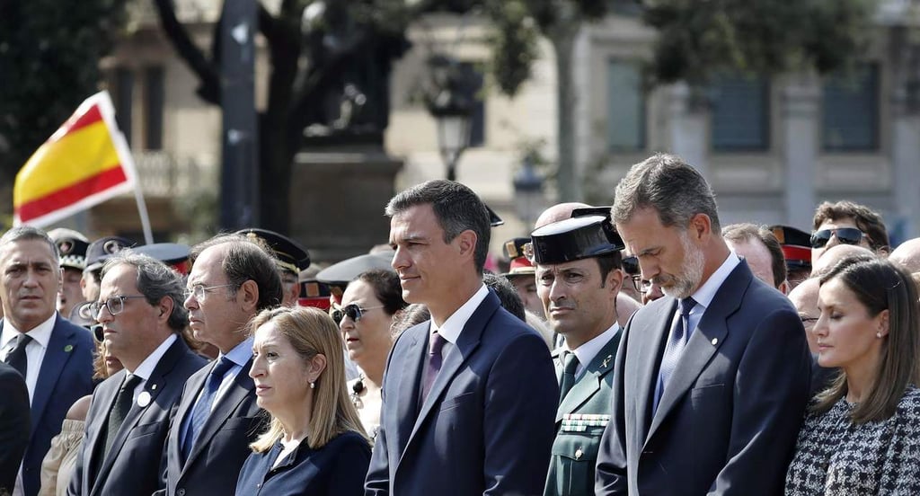A un año, recuerdan a víctimas de atentados en Cataluña