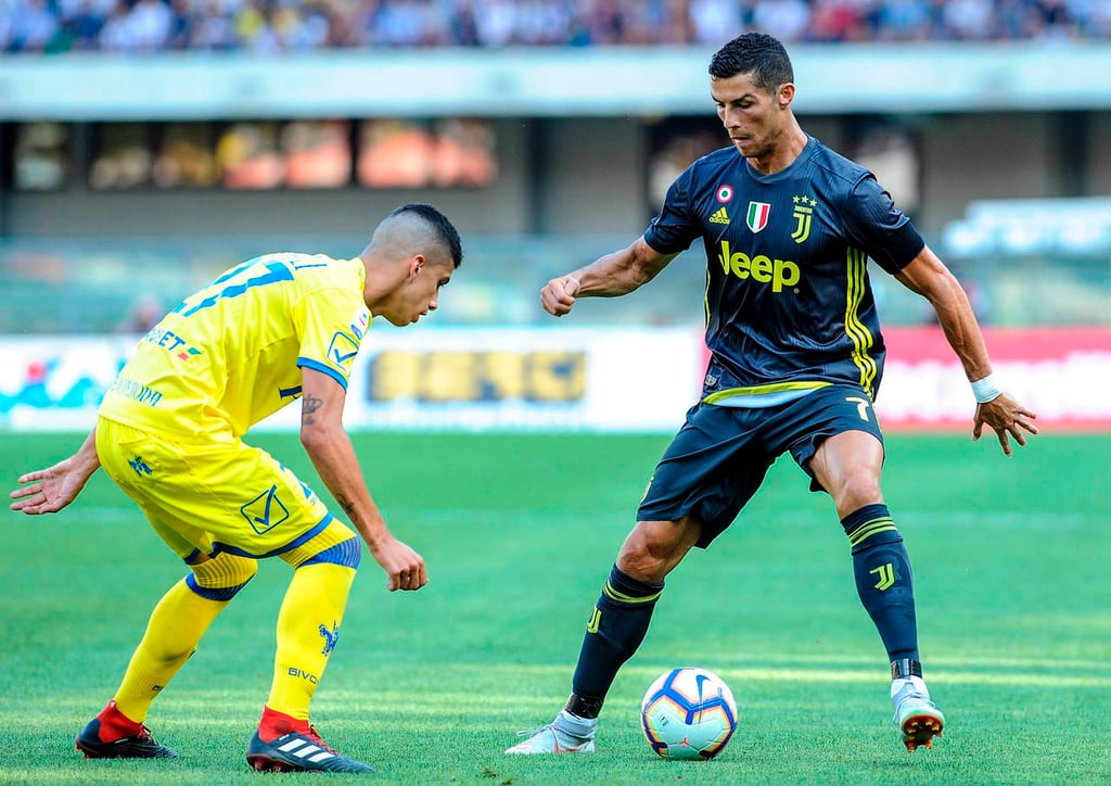 Cristiano debuta con Juventus y vence a Verona