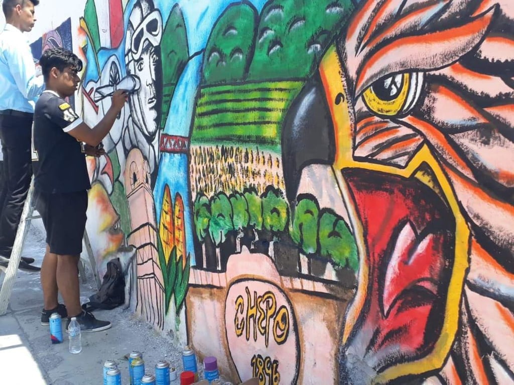 Realizan premiación de murales urbanos en Lerdo