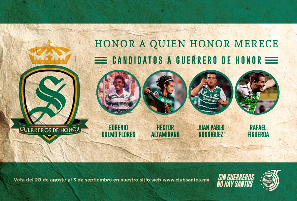 Votación para el 'Guerrero de Honor' inicia el lunes