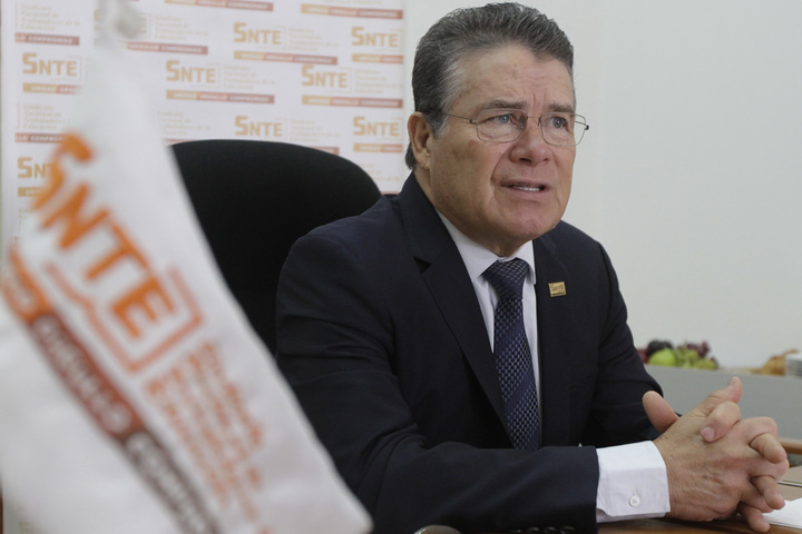 'El SNTE está unido', dice Díaz de la Torre