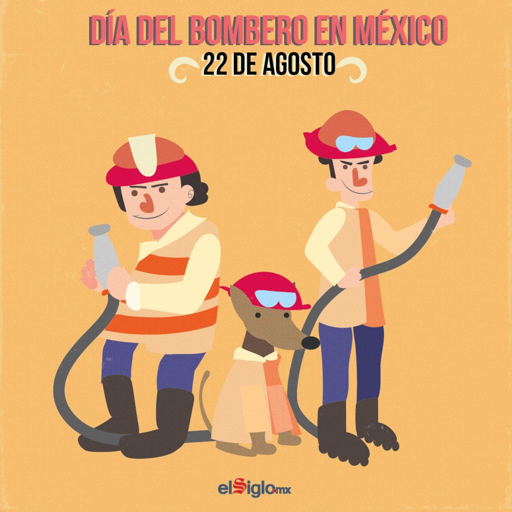 1956: Primera celebración del Día del Bombero en México