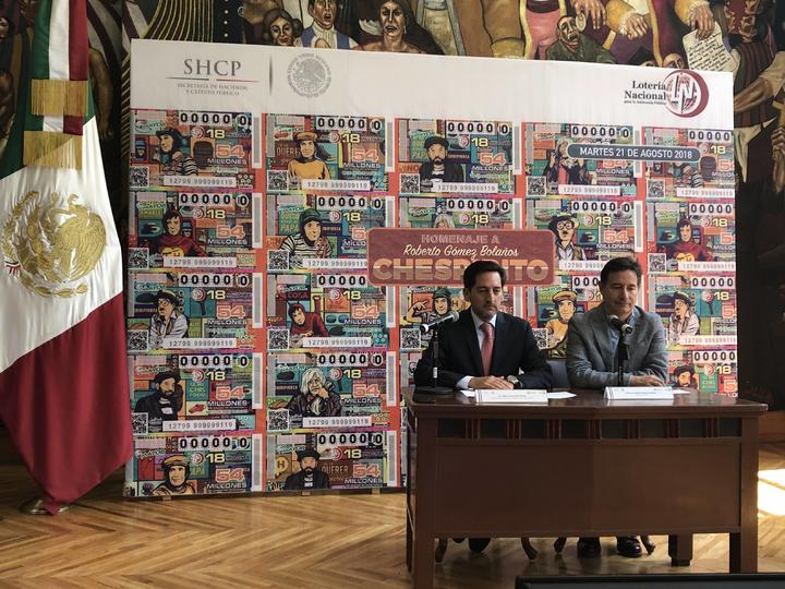 El 'Chavo' y el 'Chapulín' en la lotería
