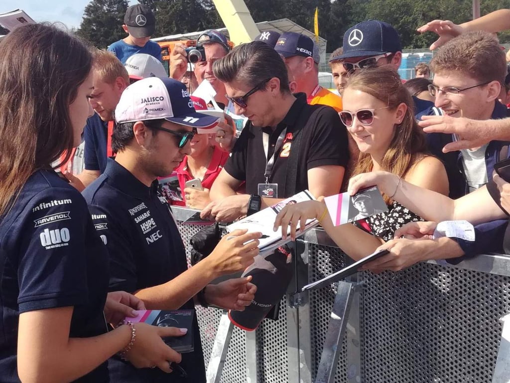 Force India y 'Checo' cambian nombre para GP de Bélgica