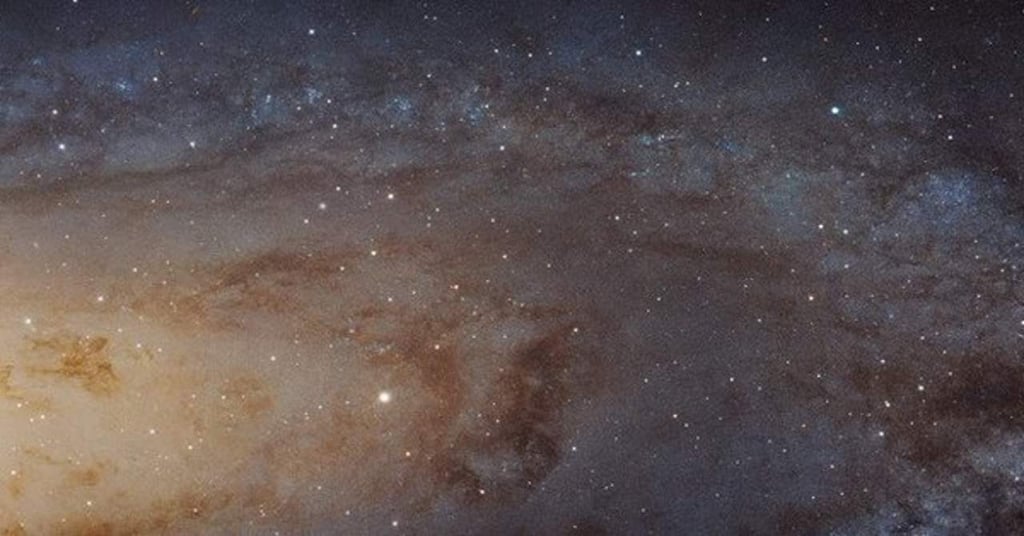 Telescopio espacial Hubble muestra imagen de Andrómeda
