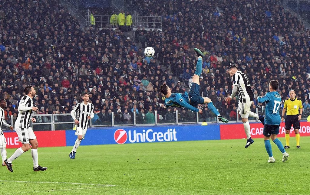Eligen la chilena de Cristiano como el gol de la temporada en UEFA