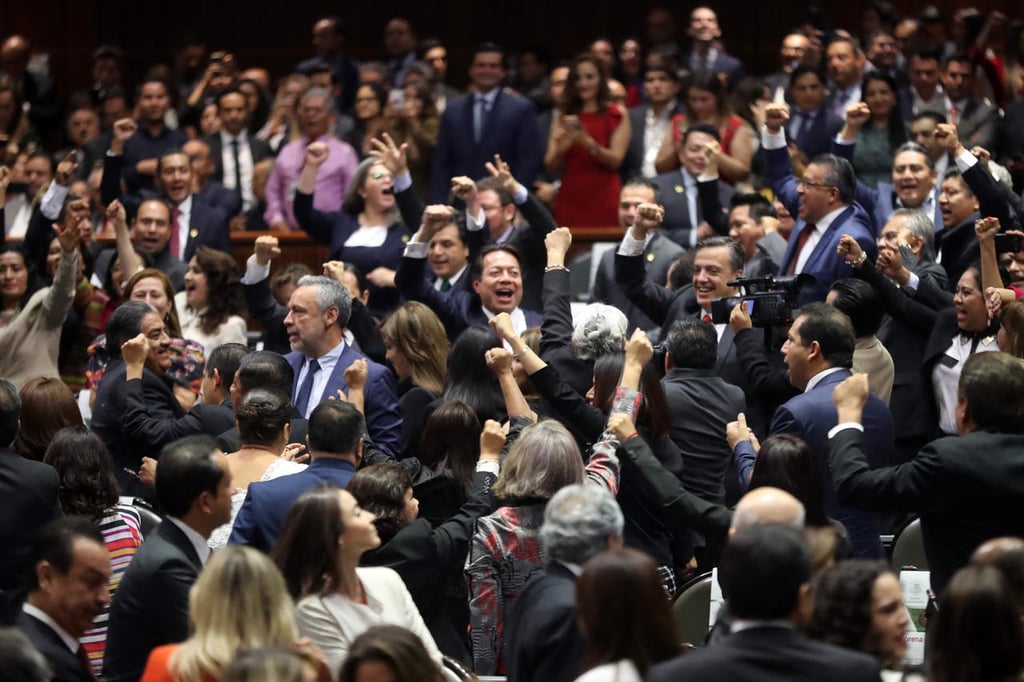 Celebra Morena mayoría en la Cámara de Diputados