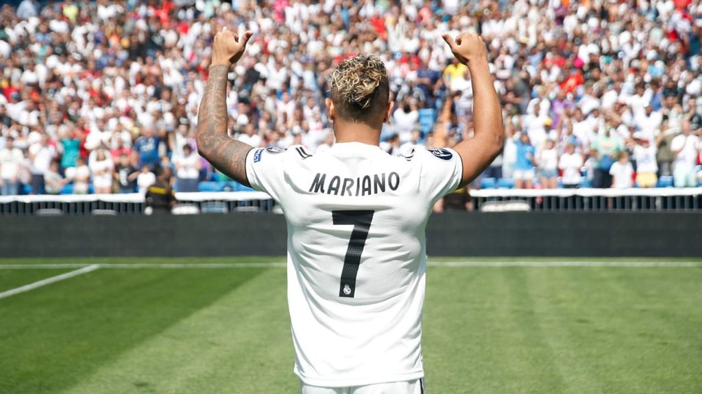 Mariano heredará el '7' en Real Madrid