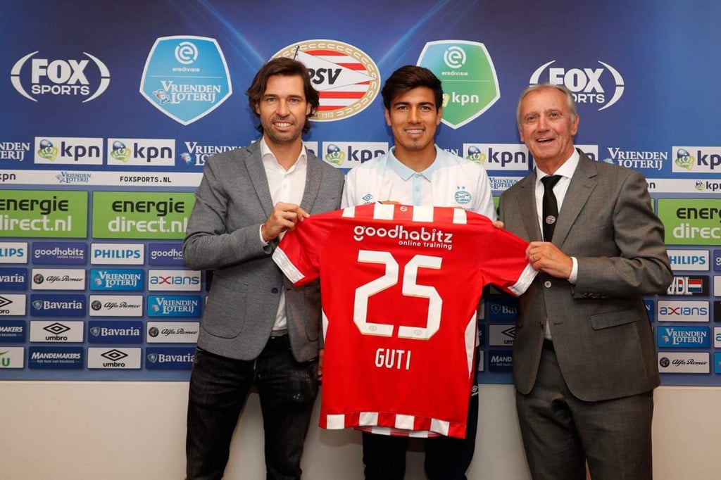 PSV presenta a Erick Gutiérrez