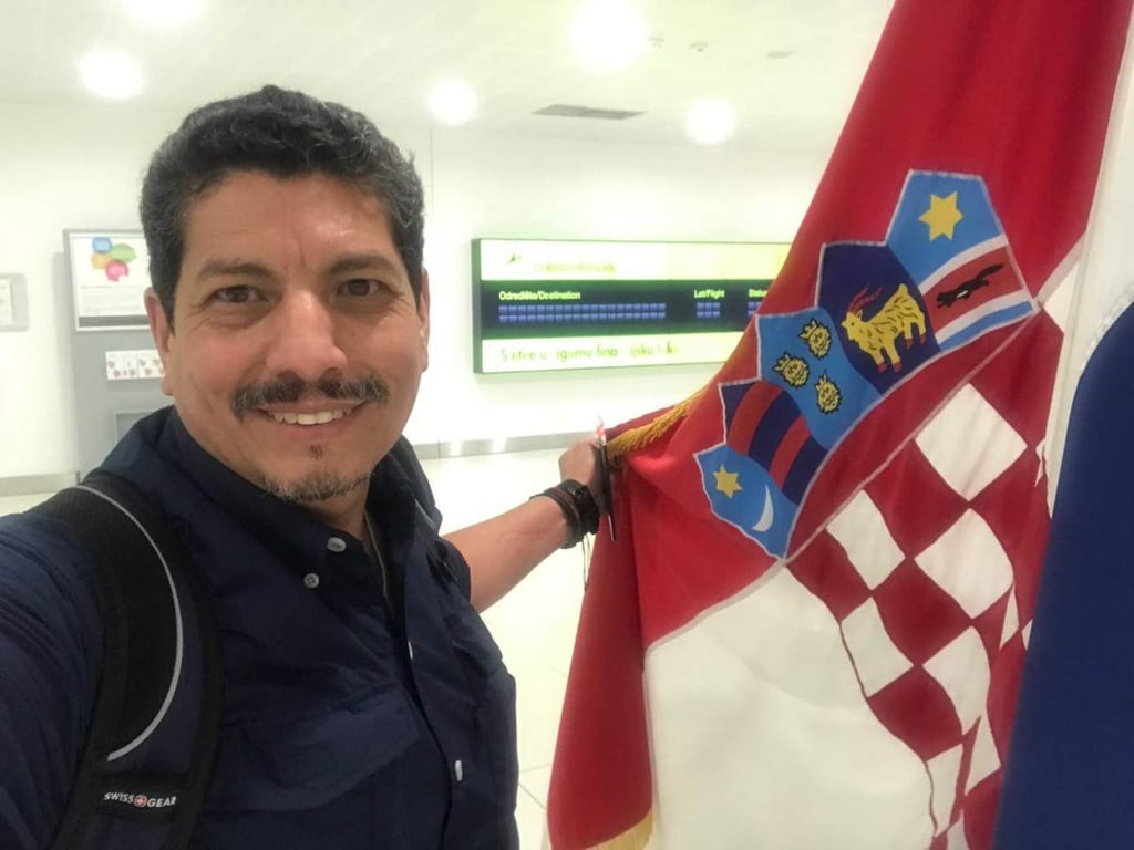 Yuri Cortez, el fotógrafo mundialista visita Croacia