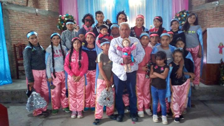 Celebran al Divino Niño Jesús en El Salto, Pueblo Nuevo
