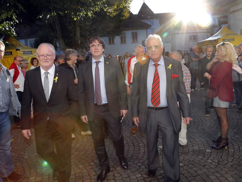 Puigdemont viaja a Suiza para participar en una fiesta regional
