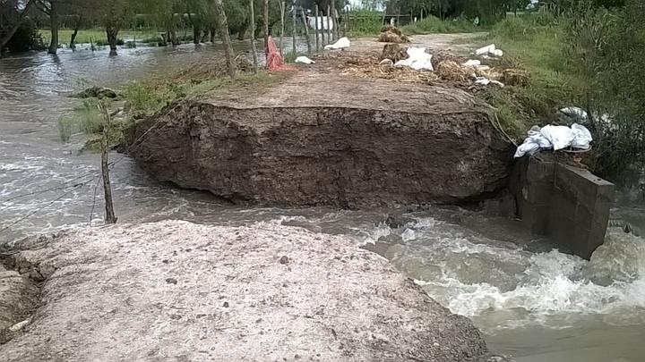 Revienta bordo del río El Tunal; descartan daños a poblados cercanos