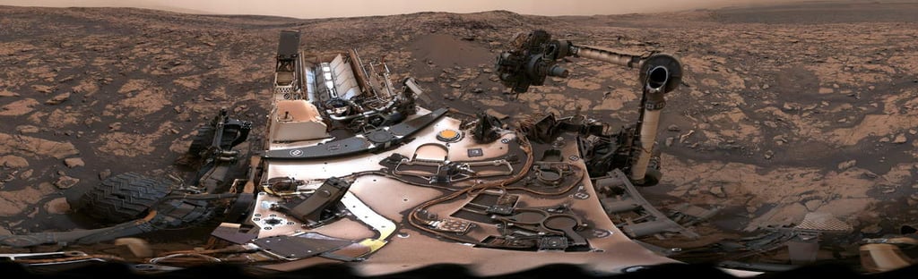 Curiosity toma asombrosa imagen de Marte