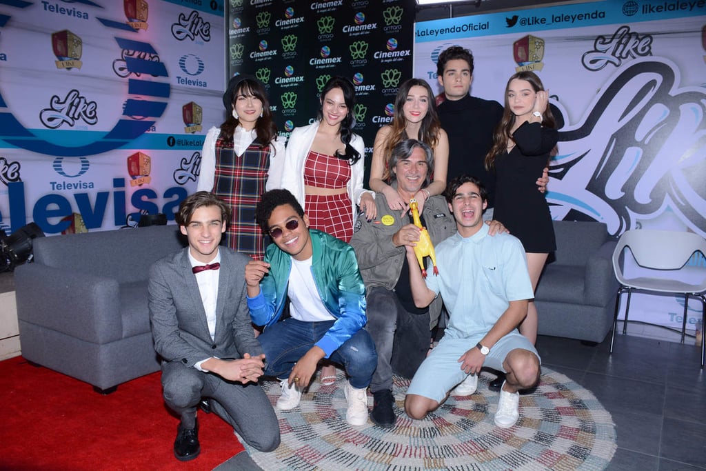 Elenco de Like, La Leyenda se reúne para estreno