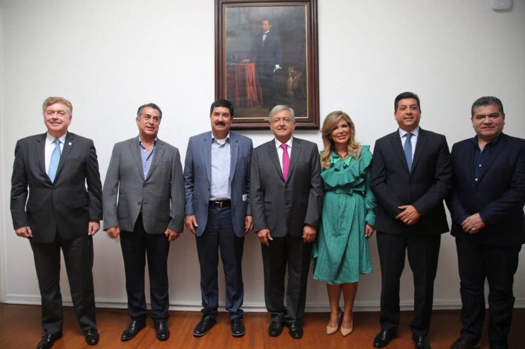López Obrador plantea a gobernadores blindar plan fronterizo