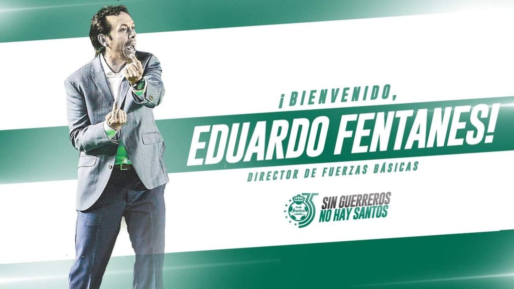 Eduardo Fentanes, nuevo director de Fuerzas Básicas de Santos