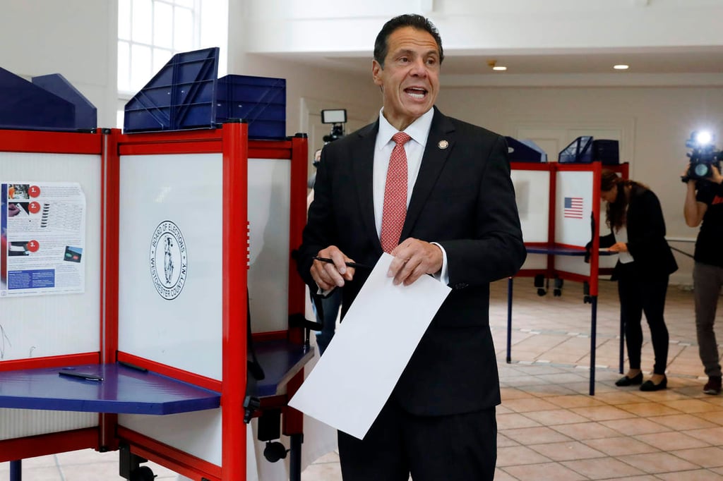 Gobernador Cuomo gana elección primaria demócrata de NY